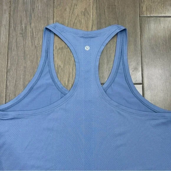 Lululemon Swiftly Tech Racerback Tank Top 2.0 *Waist Length Oasis Blue - Picture 4 of 7